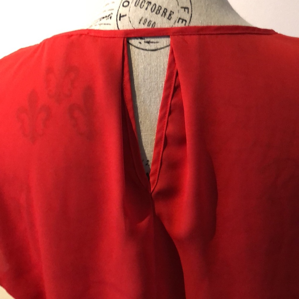 SzM orangie red tank - Picture 4 of 5